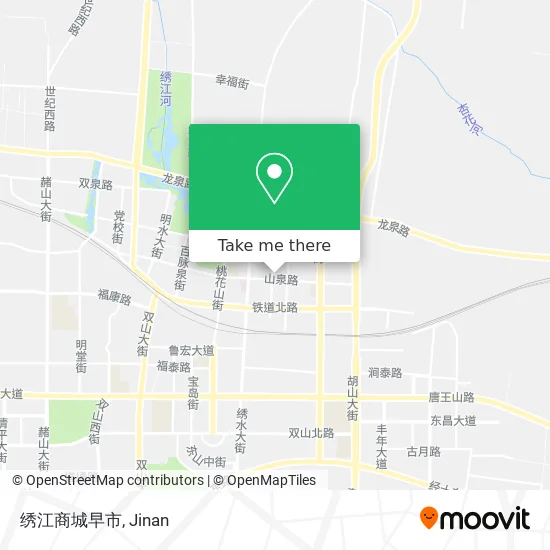 绣江商城早市 map