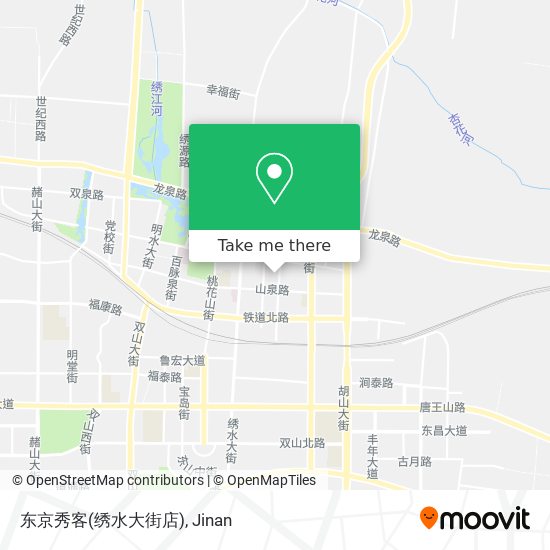 东京秀客(绣水大街店) map