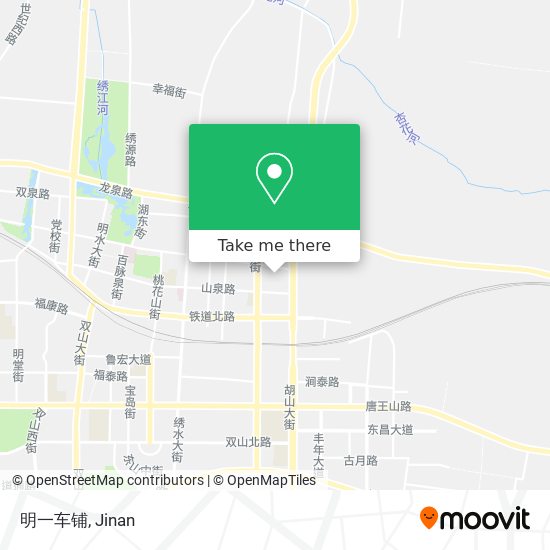 明一车铺 map