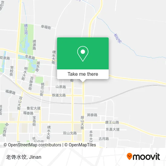 老馋水饺 map