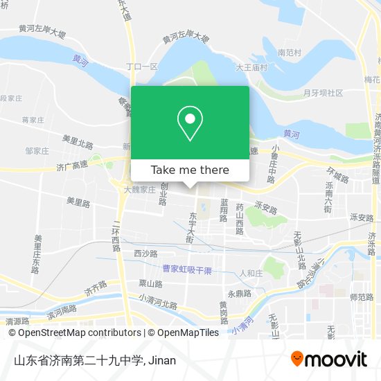 山东省济南第二十九中学 map