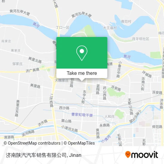 济南陕汽汽车销售有限公司 map
