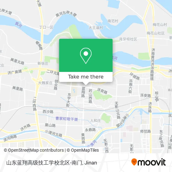 山东蓝翔高级技工学校北区-南门 map