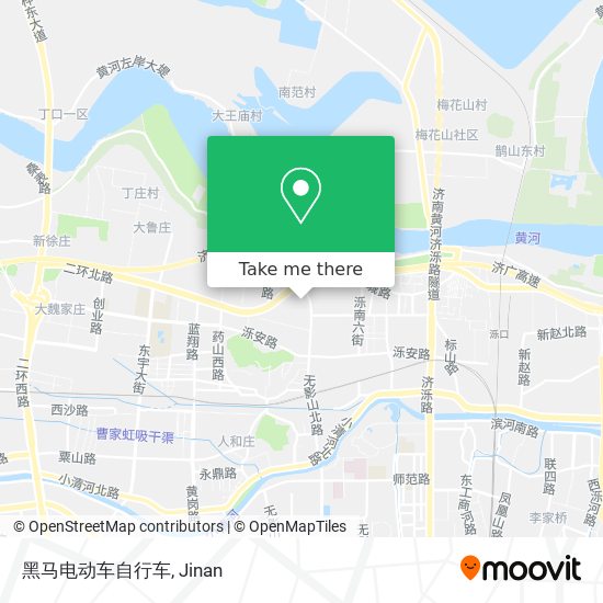 黑马电动车自行车 map