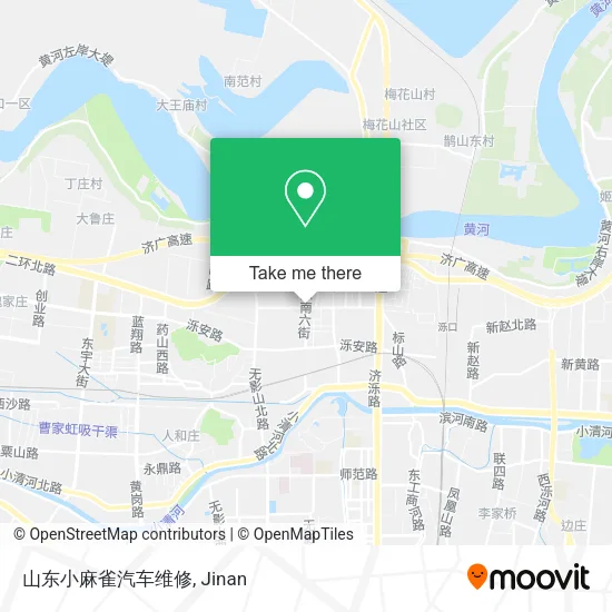 山东小麻雀汽车维修 map