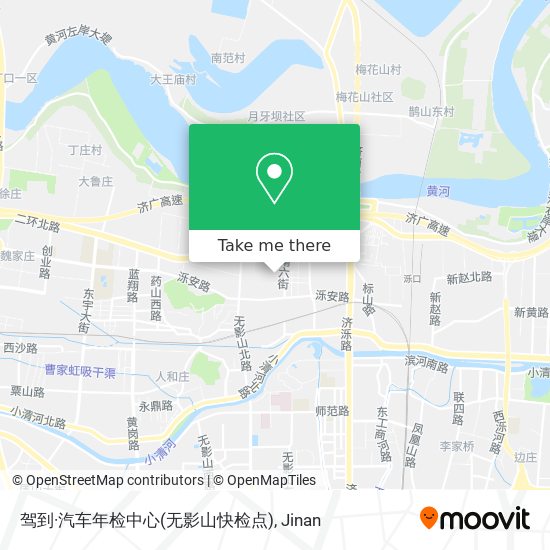 驾到·汽车年检中心(无影山快检点) map