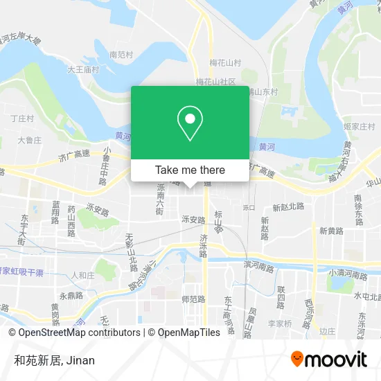 和苑新居 map