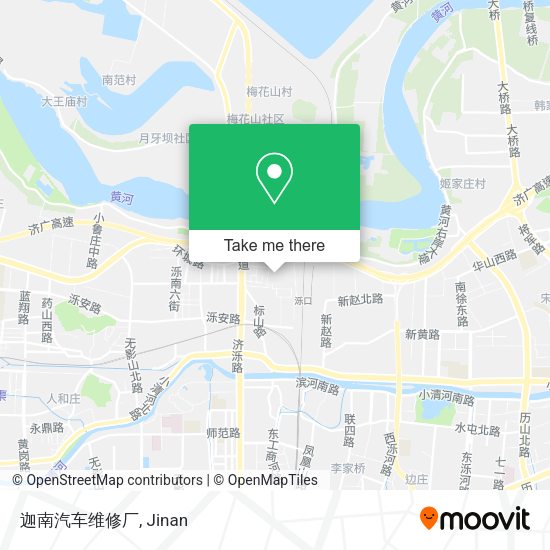 迦南汽车维修厂 map
