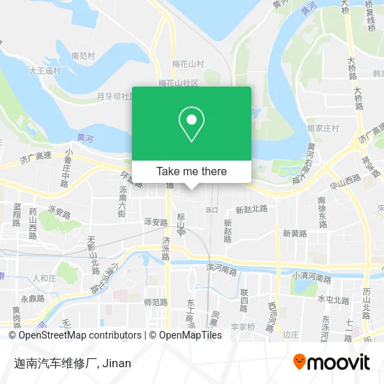 迦南汽车维修厂 map