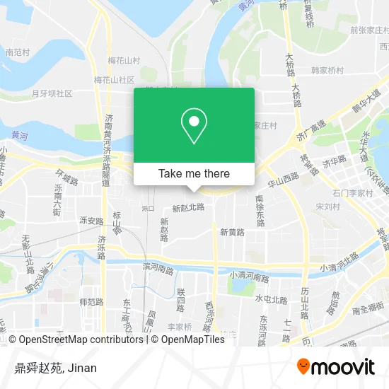 鼎舜赵苑 map