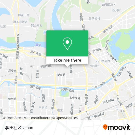 李庄社区 map