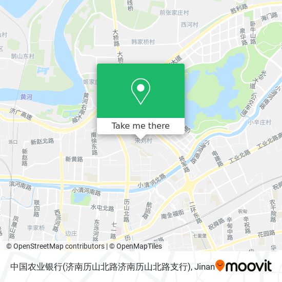 中国农业银行(济南历山北路济南历山北路支行) map