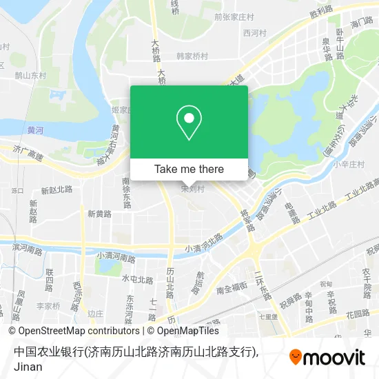 中国农业银行(济南历山北路济南历山北路支行) map