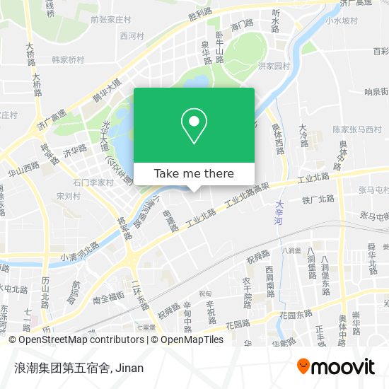 浪潮集团第五宿舍 map