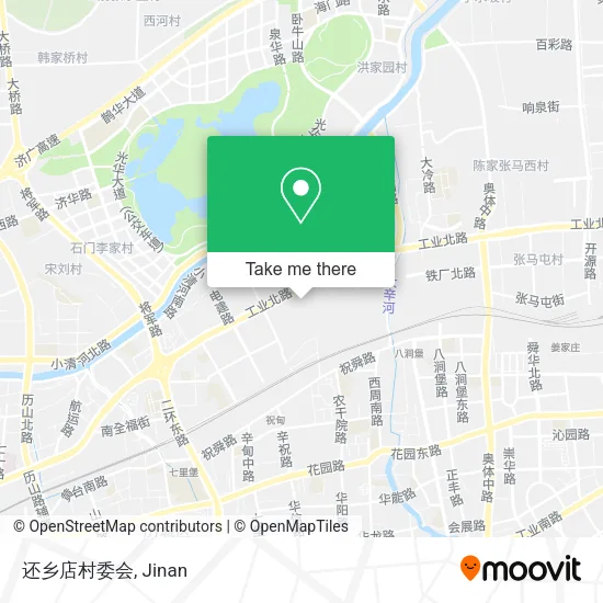 还乡店村委会 map