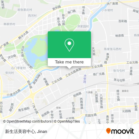 新生活美容中心 map