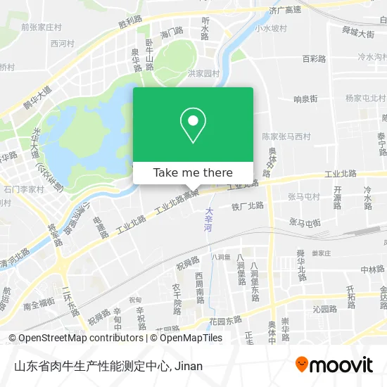 山东省肉牛生产性能测定中心 map