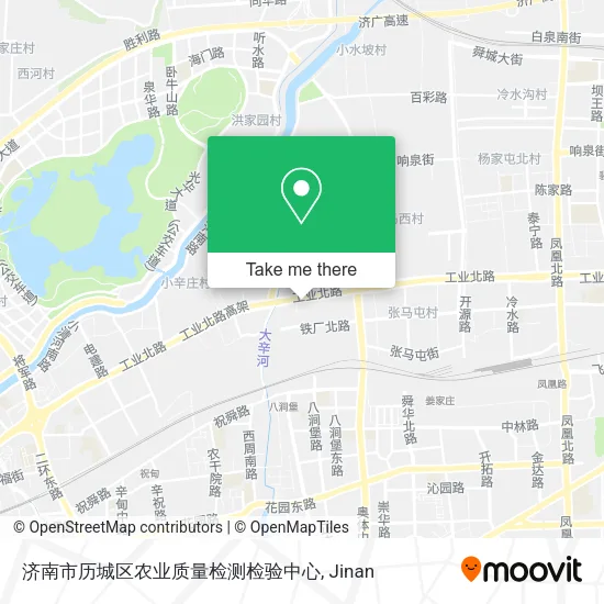 济南市历城区农业质量检测检验中心 map