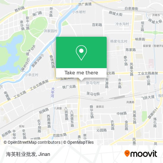 海英鞋业批发 map