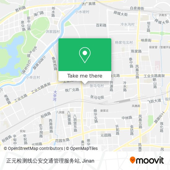 正元检测线公安交通管理服务站 map