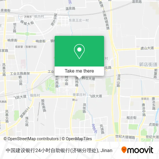 中国建设银行24小时自助银行(济钢分理处) map