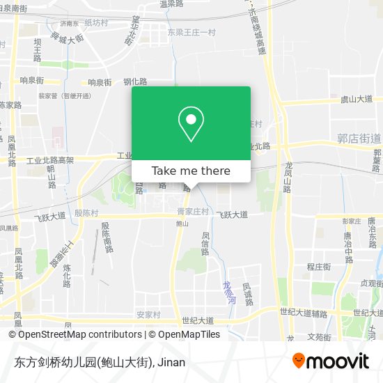 东方剑桥幼儿园(鲍山大街) map