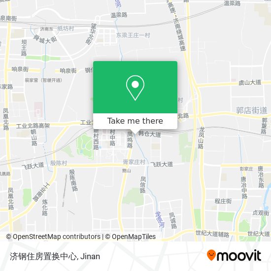 济钢住房置换中心 map