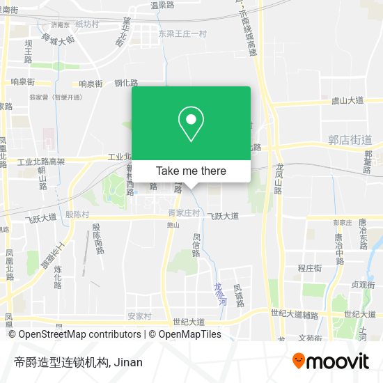 帝爵造型连锁机构 map