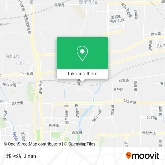 郭店站 map