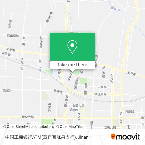 中国工商银行ATM(章丘百脉泉支行) map
