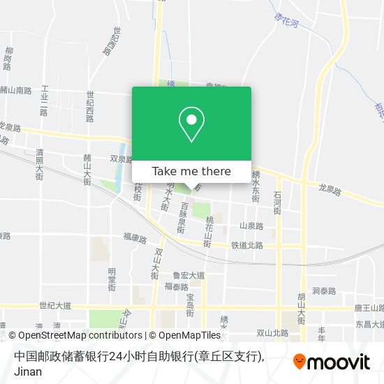 中国邮政储蓄银行24小时自助银行(章丘区支行) map