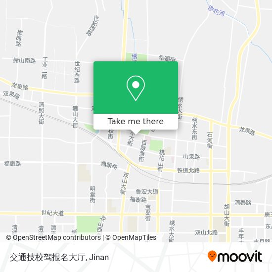 交通技校驾报名大厅 map