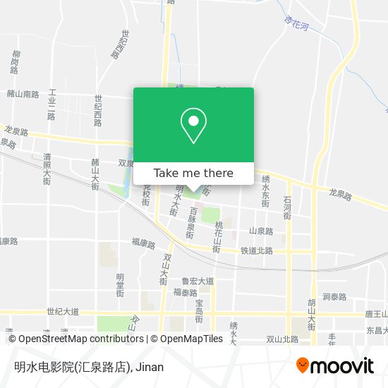 明水电影院(汇泉路店) map
