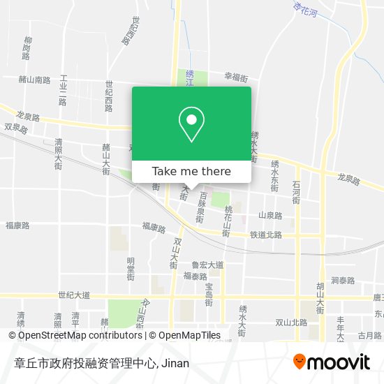章丘市政府投融资管理中心 map