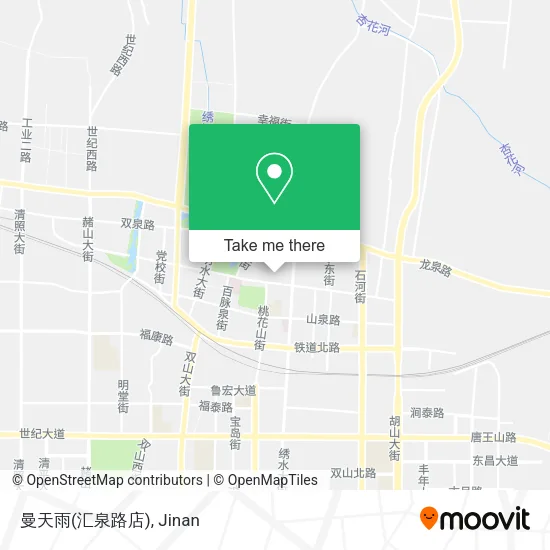 曼天雨(汇泉路店) map