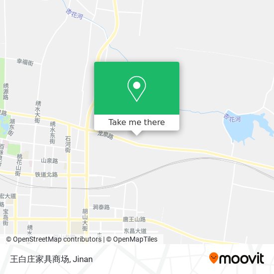 王白庄家具商场 map