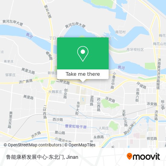 鲁能康桥发展中心-东北门 map