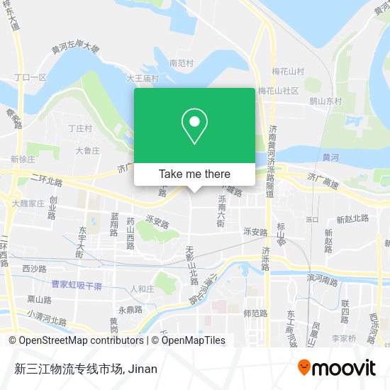 新三江物流专线市场 map