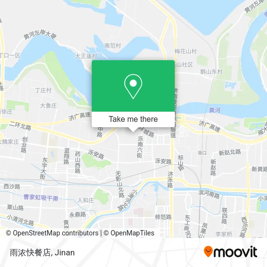 雨浓快餐店 map