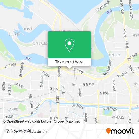 昆仑好客便利店 map