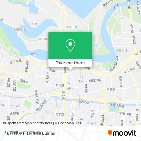 鸿雁理发店(环城路) map