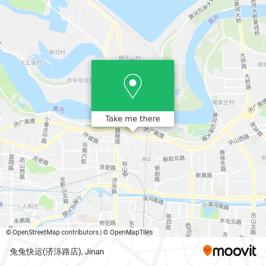 兔兔快运(济泺路店) map