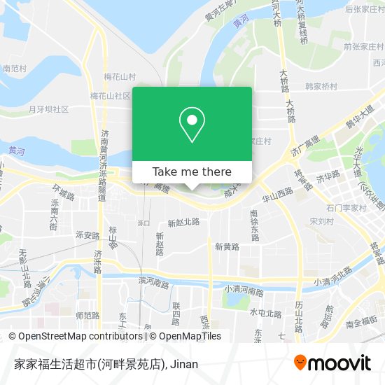 家家福生活超市(河畔景苑店) map