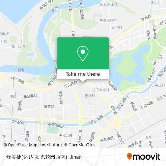 舒美捷(运达·阳光花园西南) map