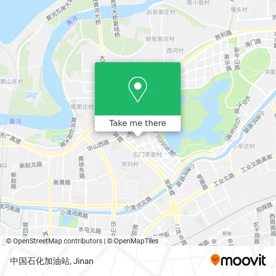 中国石化加油站 map
