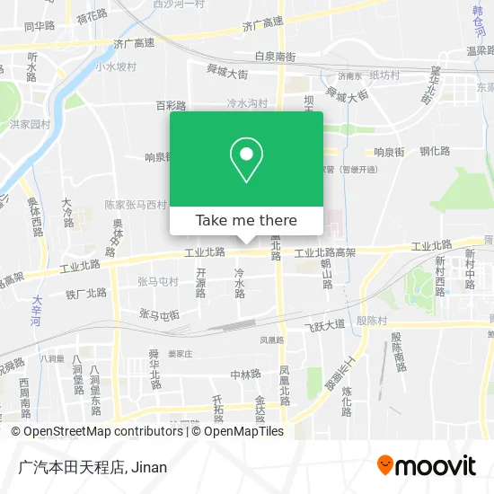 广汽本田天程店 map