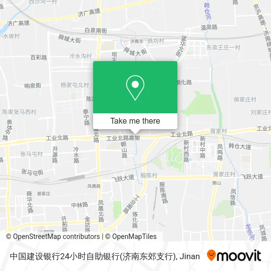 中国建设银行24小时自助银行(济南东郊支行) map