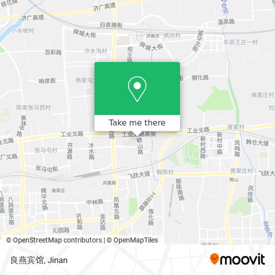 良燕宾馆 map