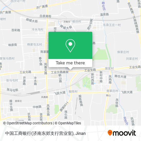 中国工商银行(济南东郊支行营业室) map