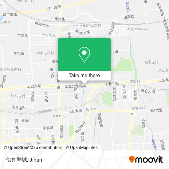 供销鞋城 map